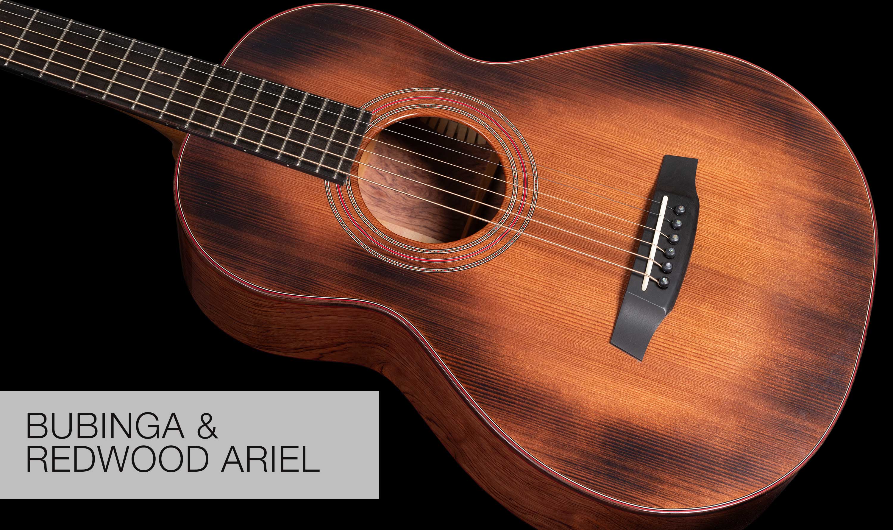 Custom Guitars | Bubinga Redwood Ariel | Fylde Guitars