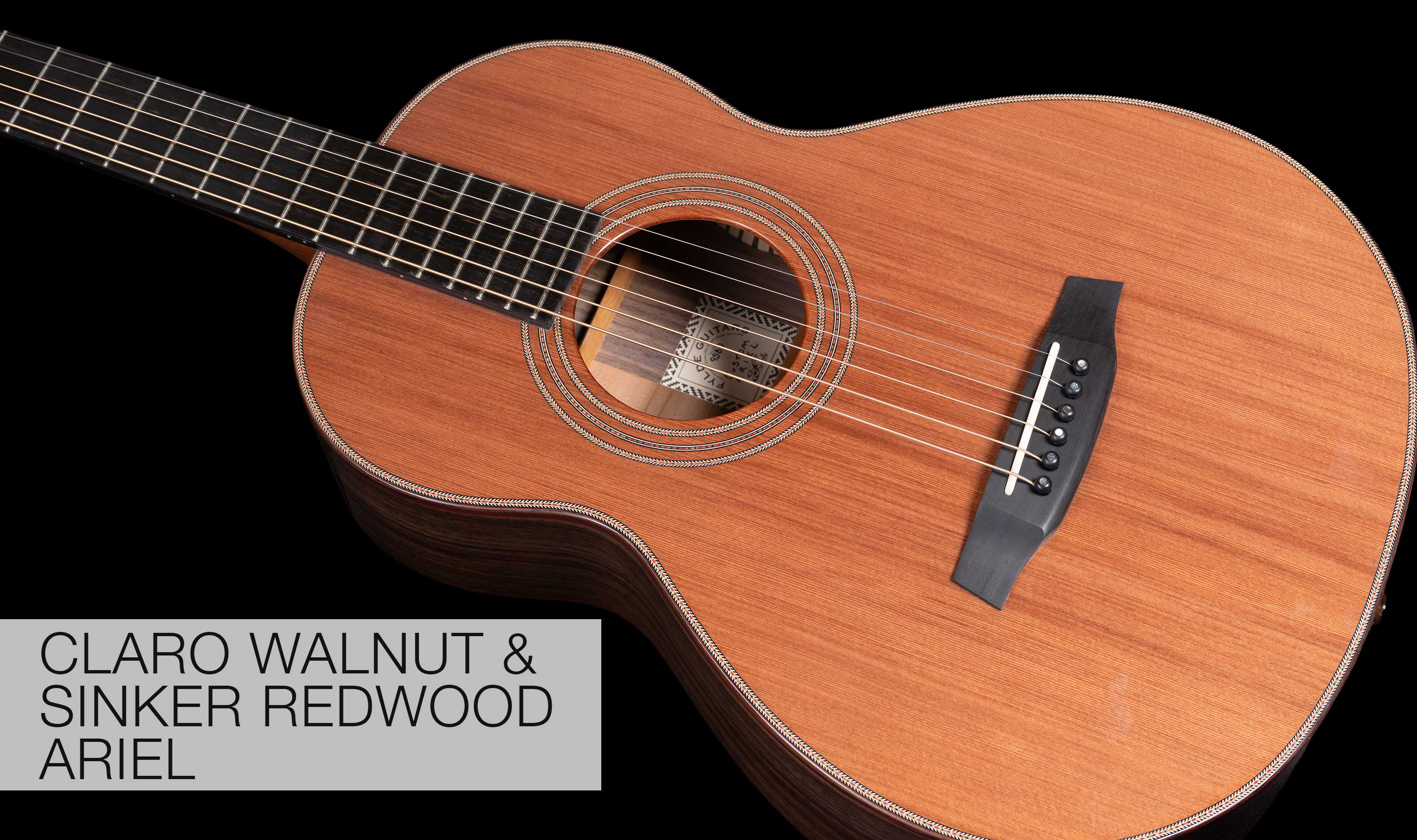 Custom Guitars | Claro Walnut Ariel | Fylde Guitars | Hand Made ...